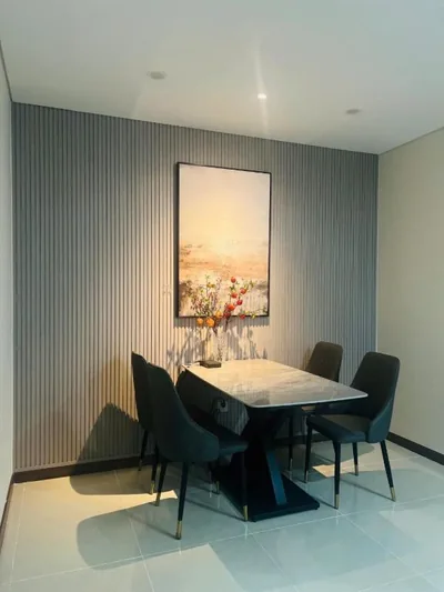 Apartamento de un dormitorio con balcón — The Atelier Prestige in Ha Do Centrosa Apartment
